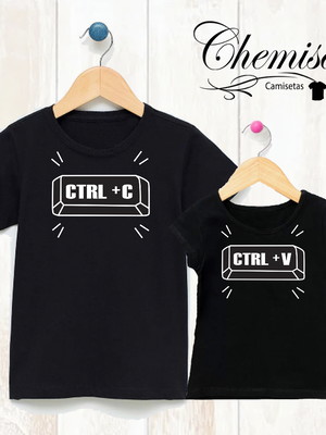 Camisetas ctrl c + ctrl v