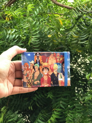 Kit 20 carteiras personalizadas para atacado one piece