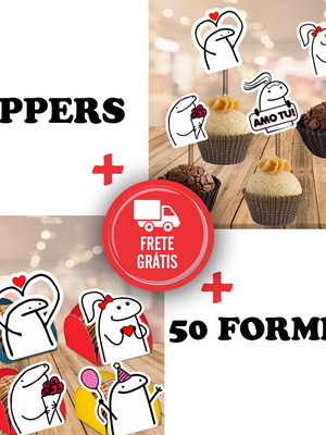 Flork memes - 50 forminhas e 50 toppers