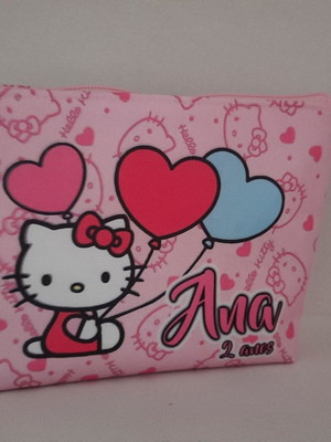 Nécessaire lembrancinha hello kitty