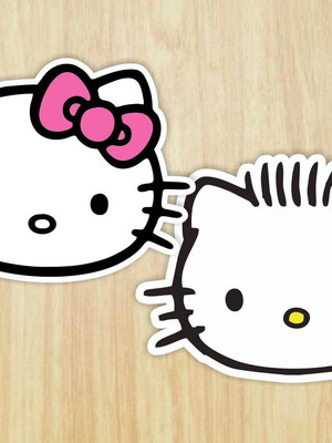 Jogo americano hello kitty
