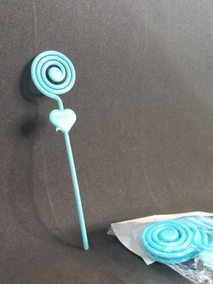 Espiral para fotos azul