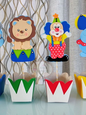 Centros de mesa circo
