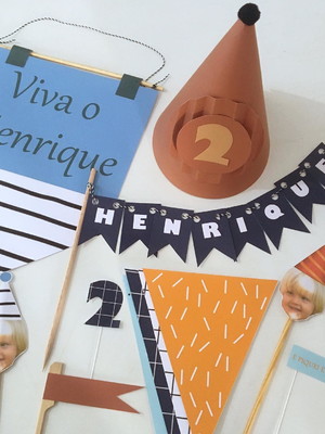 Kit festa só um bolinho