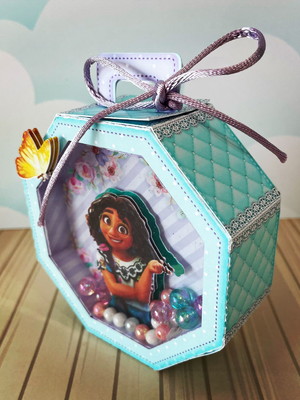 Caixa encanto com visor