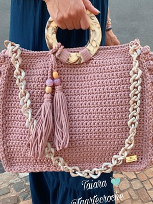 Bolsa de crochê