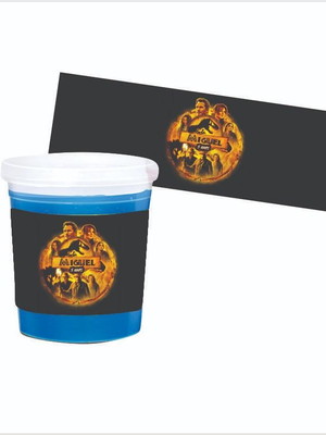 Adesivo slime jurassic world- domínio