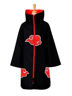 Manto akatsuki capa naruto g adulto