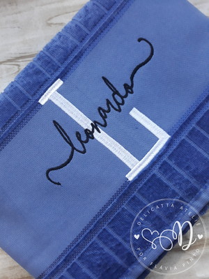 Toalha de banho personalizada