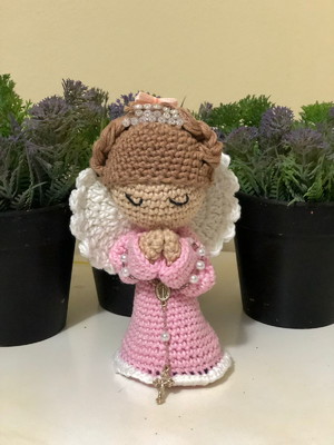 Anjo-amigurumi