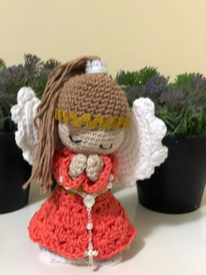 Anjo amigurumi