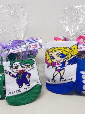 Meias personalizadas - arlequina