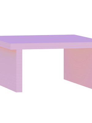 Suporte para monitor rosa 30cx15ax25p telas escritório mdf