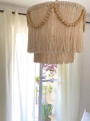 Lustre macrame