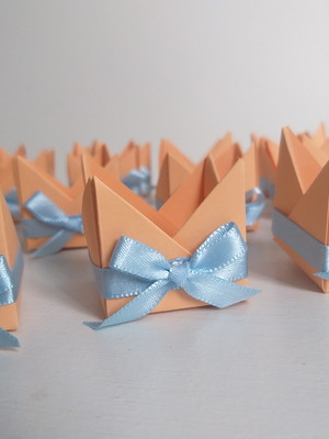 Forminha de origami para doces | quadrada