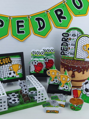 Kit festa em casa futebol