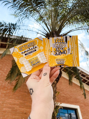 Card com bala setembro amarelo