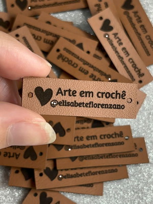 100 etiqueta couro 1,2 x 4,0!! 30% de desconto frete grátis