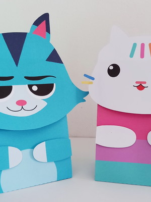 Caixa gatos da gabby- a casa mágica da gabby