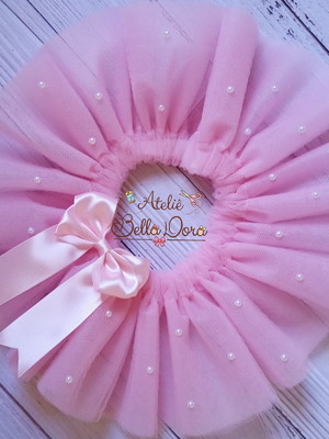 Saia tutu para bebê de 0 a 12 meses