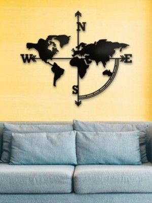 Mapa mundi arte mdf 3mm quadro decorativo