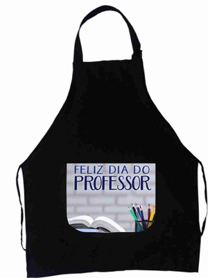 Lembrancinha avental para professores