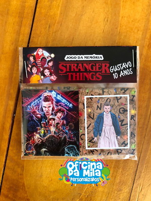 Jogo da memória stranger thing