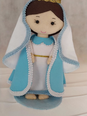 Nossa senhora da medalha milagrosa 20cm