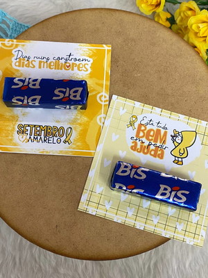 Bis com card setembro amarelo