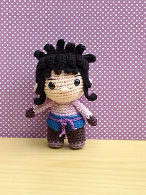 Sasuke uchiha amigurumi (naruto shippuden) *pronta entrega