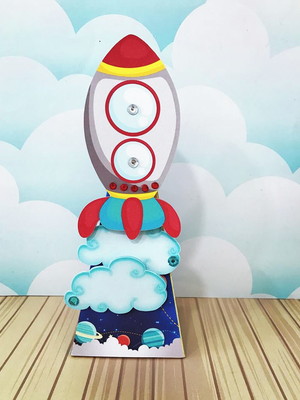 Caixa cone astronauta
