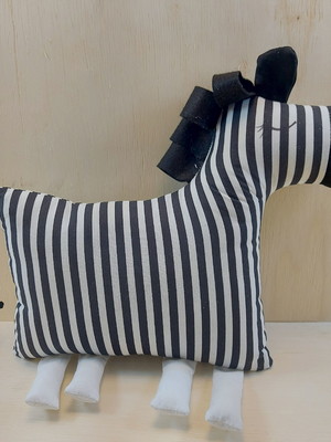 Zebra travesseirinho