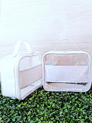 Bolsa transparente personalizada