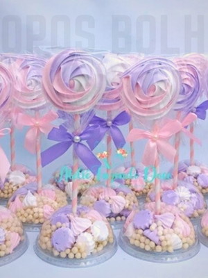 10 embalagem cake box copos bolha ideal para mesa de centro