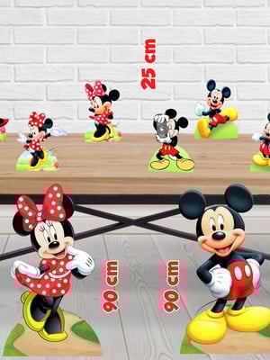 Display kit totem mickey e minnie 90cm