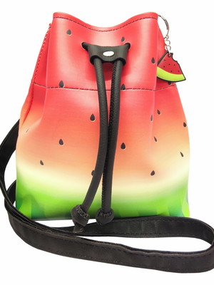 Bolsa infantil melancia atacado 10 un. - mi016 magicc bolsas
