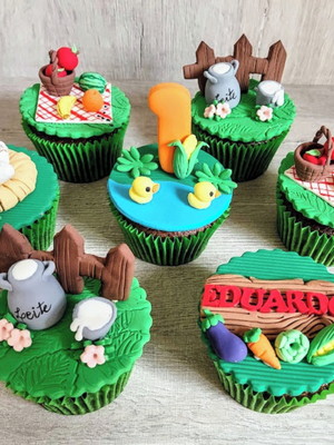 Cupcake fazendinha