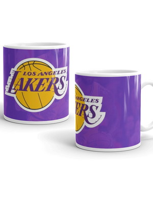 Caneca basquete lakers presente diferente 325 ml