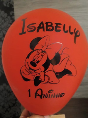 30 bexigas personalizadas fazemos todos os temas bexigas
