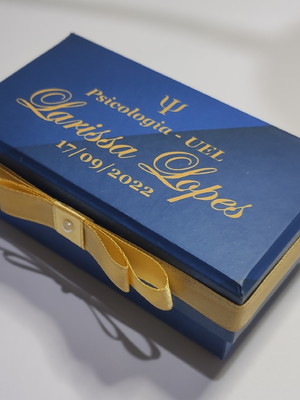 Caixa para bombons personalizada - p/ 2 bombons