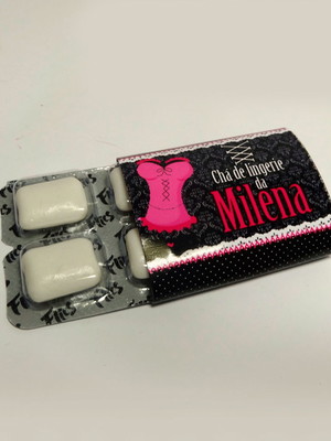 Chiclete - chá de lingerie