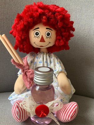 Encomenda personalizada boneca difusor aroma ragged ann