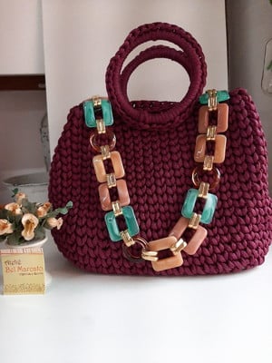 Alça para bolsa elos resina maravilhosas 60cm espanha/marroc