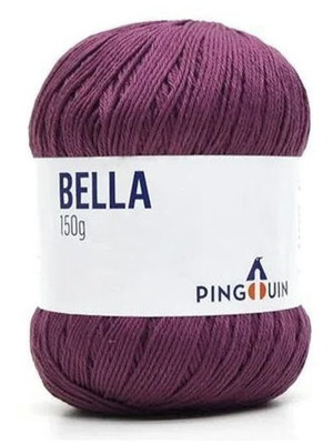 Linha de crochê bella pingouin 150g - orquidea escuro 1494
