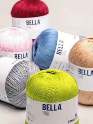 Linha de crochê bella pingouin 150g - jerimum 2234