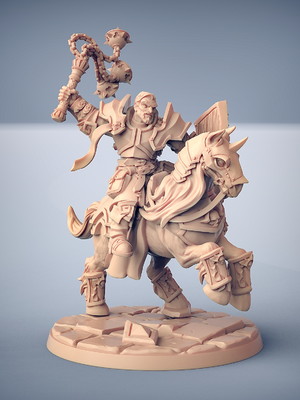 Miniatura requiem brotherhood rpg d&d - requiem cavalry b