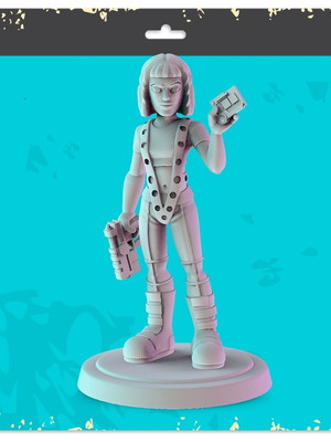 Miniatura o quinto elemento rpg d&d - leeloo b