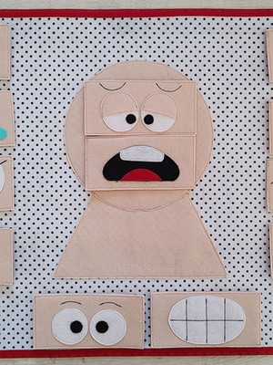 Quadro das emoções para montar.