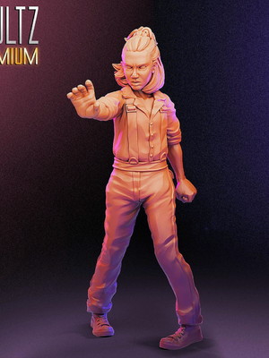 Miniatura eleven - stranger things - vault z rpg d&d