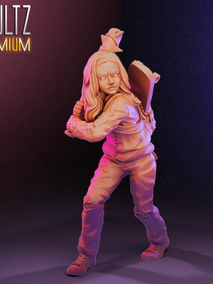 Miniatura skater teen - vault z rpg d&d